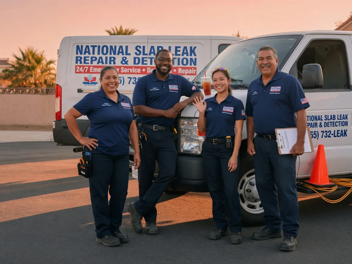 Slab Leak Detection company in Red Mountain, CA